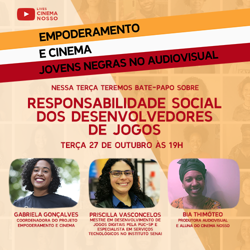 Live – Empoderamento – Responsabilidade Social dos Desenvolvedores de Jogos