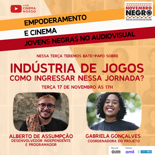 Live – Empoderamento – Indústria de Jogos: Como ingressar nessa jornada?