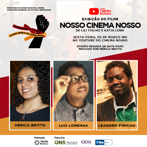LIVE – Empoderamento e Cinema – Nosso Cinema Nosso