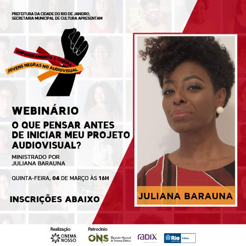 Webinário: O que pensar antes de iniciar meu projeto audiovisual?