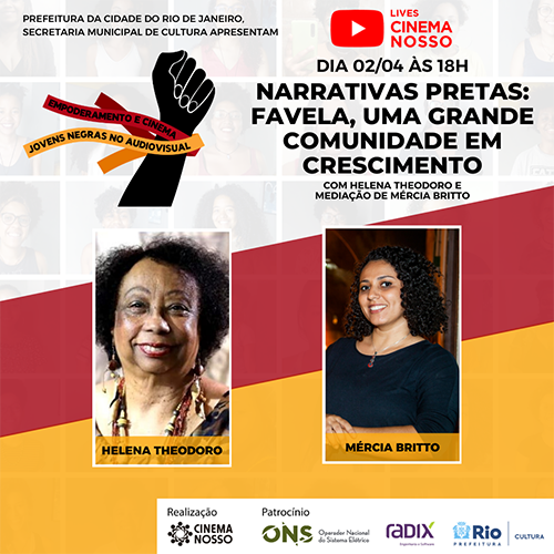 Live – Empoderamento – Narrativas Pretas – Favela, uma grande comunidade em crescimento
