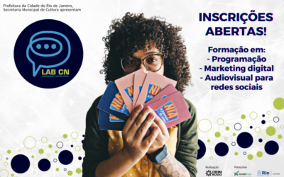 Inscrições abertas para os cursos de Programação, Marketing Digital e Audiovisual