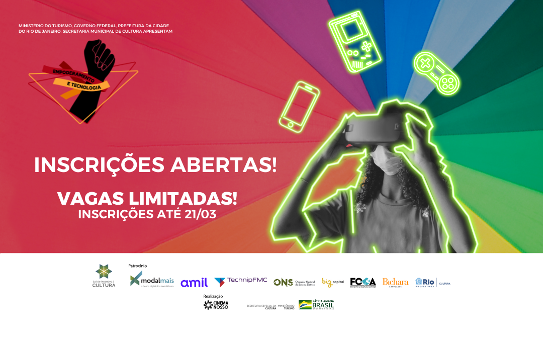 Inscrições abertas para as formações do Empoderamento e Tecnologia