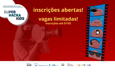 Inscrições abertas para as formações do Super Hacka Kids