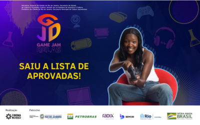 Saiu a lista das selecionadas da GAME JAM DELAS!