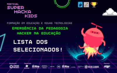 Lista de selecionados curso Pedagogia Hacker na educação