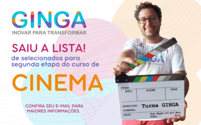 Selecionados segunda etapa formação em cinema